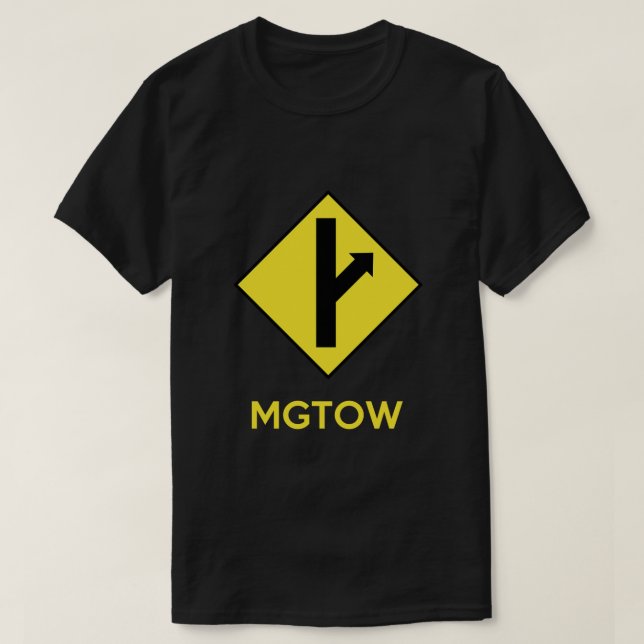 Mgtow Men Going Their Own Way T-Shirt (Design Front)