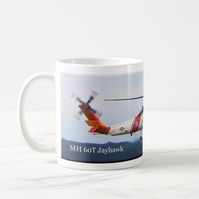 MH60T Jayhawk helicopter mug (Left)