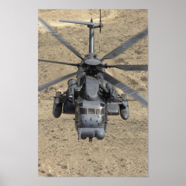 MH-53J Pave Low IIIE Helicopter Poster (Front)