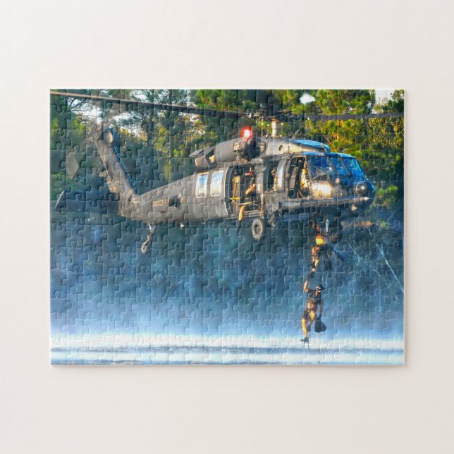 MH-60M BLACK HAWK (11x14 INCH) Jigsaw Puzzle (Horizontal)