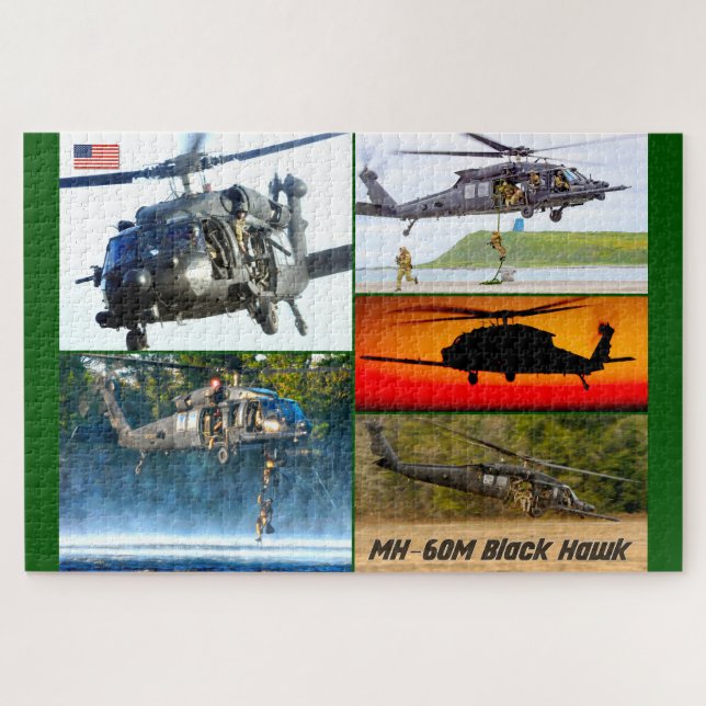 MH-60M BLACK HAWK (20x30 INCH) Jigsaw Puzzle (Horizontal)