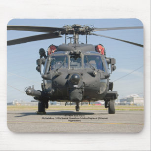 MH-60M Black Hawk Special Operations helicopter Mouse Pad