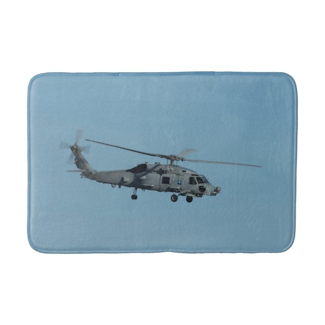 MH-60R Seahawk Bath Mat (Front)
