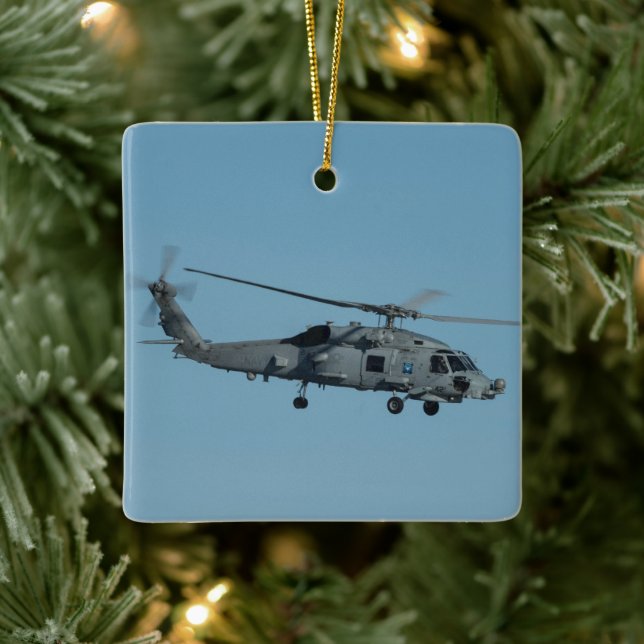 MH-60R Seahawk Ceramic Ornament (Tree)