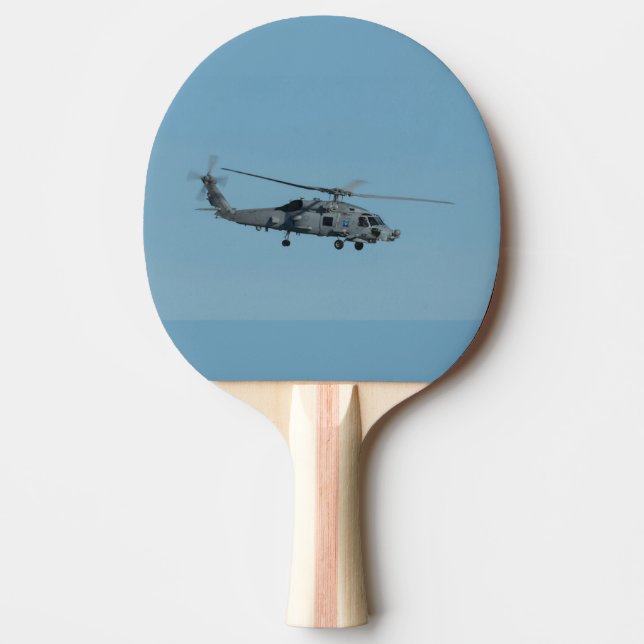 MH-60R Seahawk Ping Pong Paddle (Front)