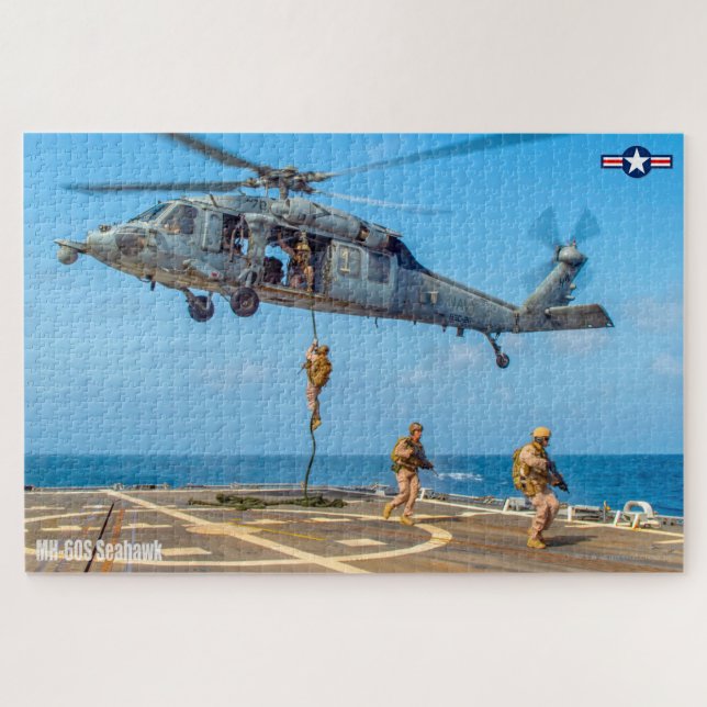 MH-60S SEAHAWK (20x30 INCH) Jigsaw Puzzle (Horizontal)