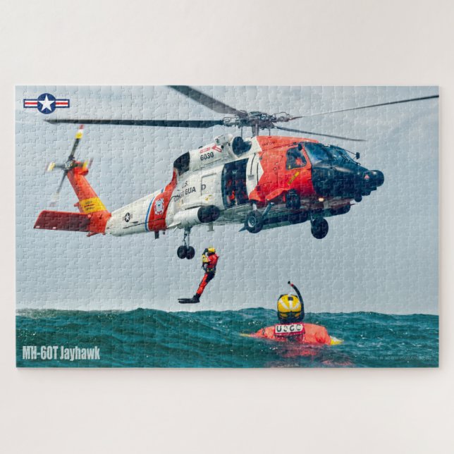 MH-60T JAYHAWK (20x30 INCH) Jigsaw Puzzle (Horizontal)