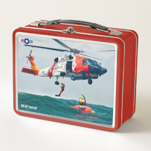 MH-60T JAYHAWK METAL LUNCH BOX