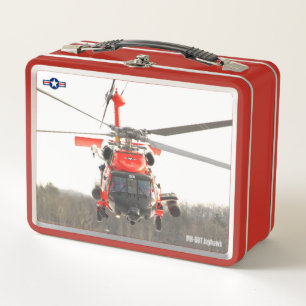 MH-60T JAYHAWK METAL LUNCH BOX