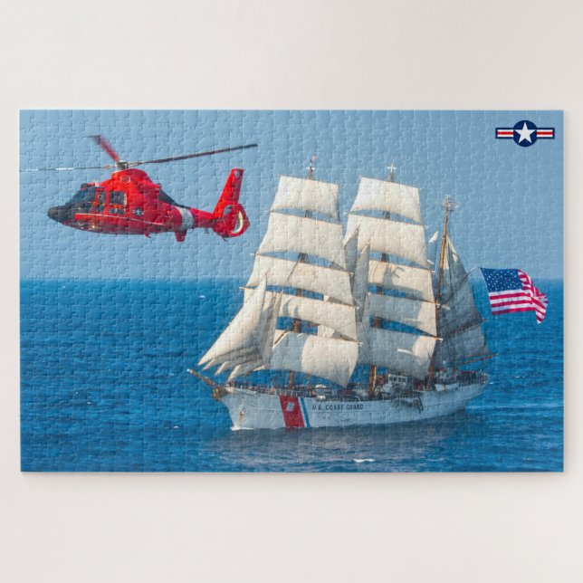 MH-65C DOLPHIN (20x30 INCH) Jigsaw Puzzle (Horizontal)