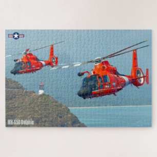 MH-65D DOLPHIN (20x30 INCH) Jigsaw Puzzle