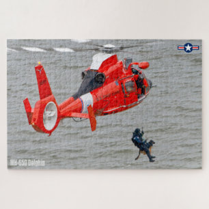 MH-65D DOLPHIN (20x30 INCH) Jigsaw Puzzle