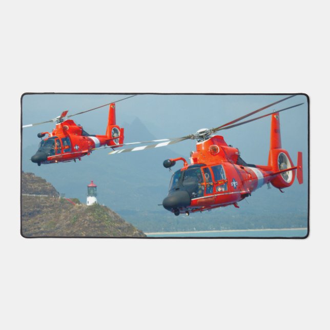 MH-65D DOLPHIN DESK MAT (Front)