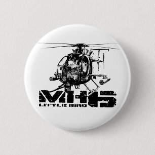 MH-6 Little Bird 2 Inch Round Button