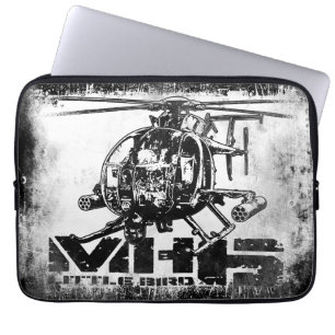 MH-6 Little Bird Laptop Computer Sleeves