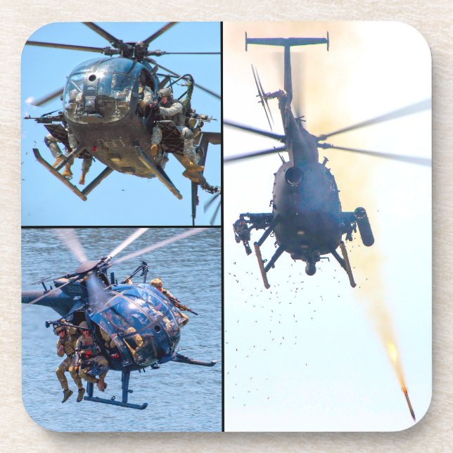 MH/AH-6M LITTLE BIRD COASTER (Front)