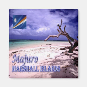 MH - Marshall Islands - Majuro - Laura Beach Magnet