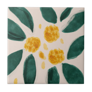 MHN Green and Yellow Tile Collection