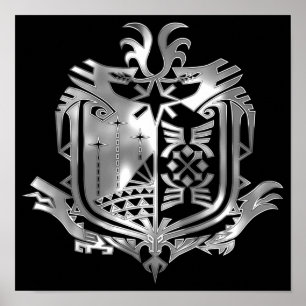MHW Metal Emblem Poster