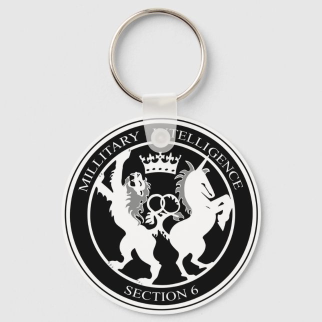 MI6 Logo Key Ring (Front)