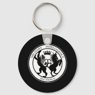 MI6 Logo Key Ring
