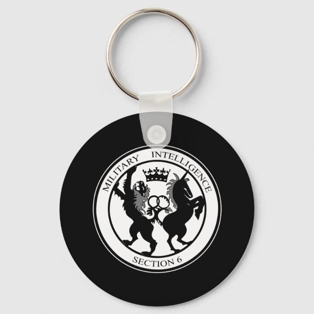 MI6 Logo Key Ring (Front)
