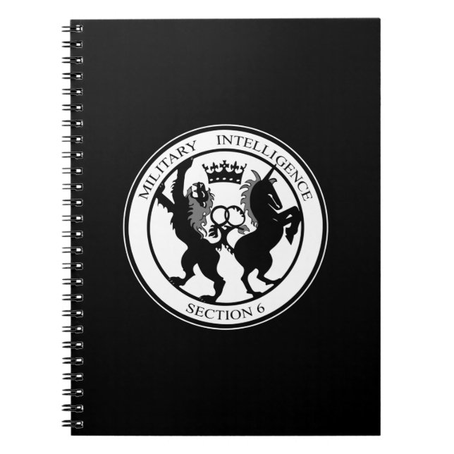MI6 Logo Notebook (Front)