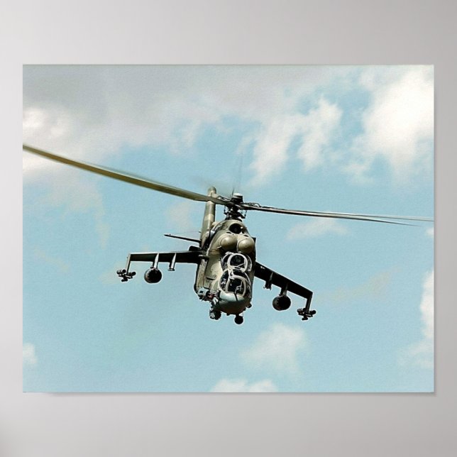 MI-24 Hind Poster (Front)
