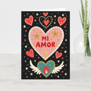 Mi Amor Valentine Love Card
