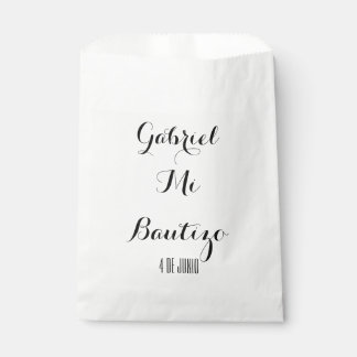 Mi Bautizo favour bags - Customise