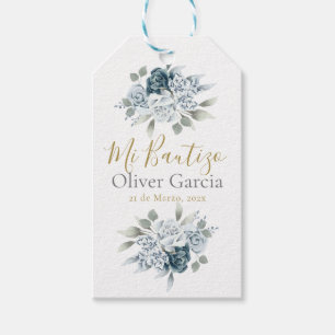 Mi Bautizo gift tag