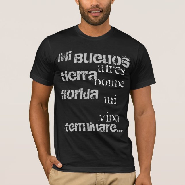 Mi Buenos Aires querido Tango T-Shirt (Front)
