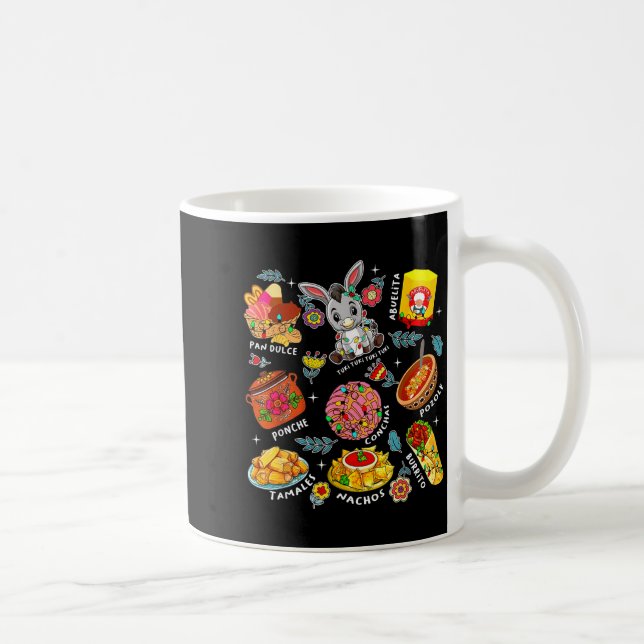 Mi Burrito Sabanero Mexican Tuki Tuki Latino Xmas  Coffee Mug (Right)