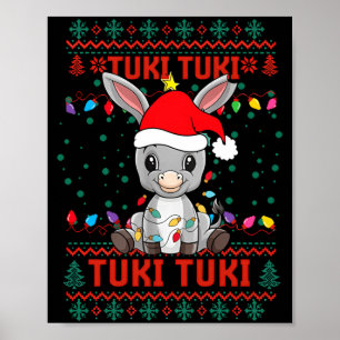 Mi Burrito Sabanero Mexican Tuki Tuki Latino Xmas  Poster