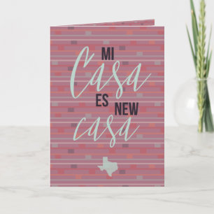 Mi Casa Es New Casa - Texas Moving Announcement
