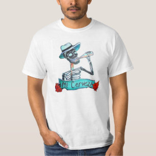 Mi Cerveza Day of the Dead T-Shirt