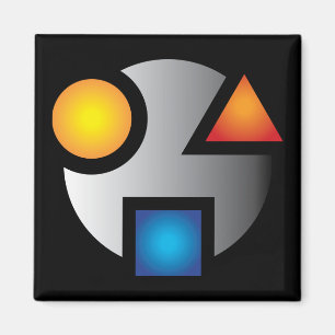 MI cryptic logo magnet new version