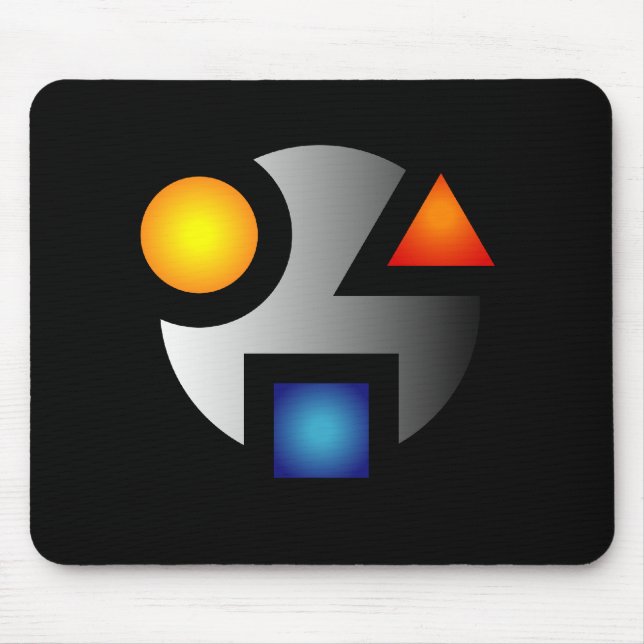 MI cryptic logo mousepad (Front)