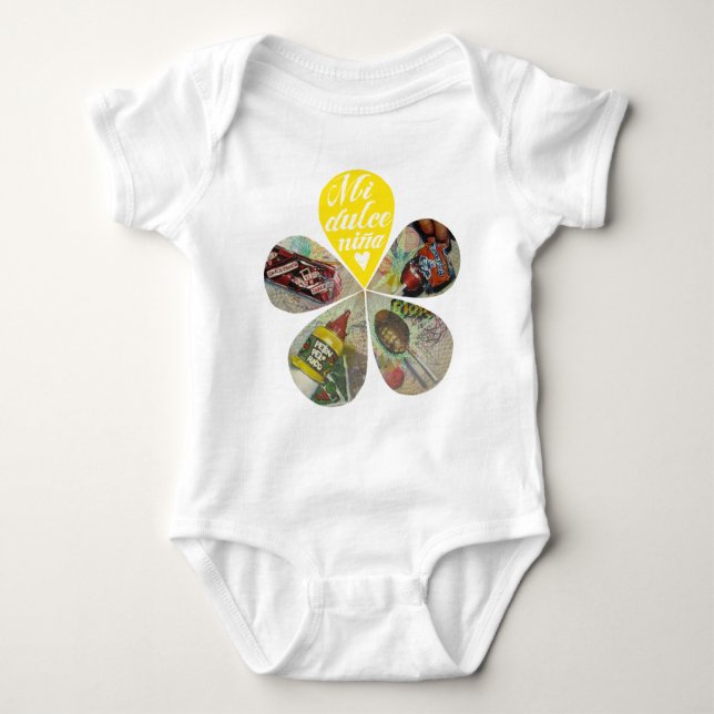Mi Dulce Niña Baby Bodysuit (Front)