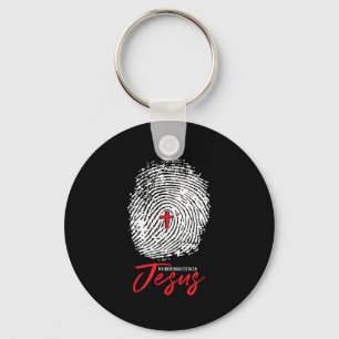 Mi Identidad En Jesus Faith Inspirational Tees Key Ring