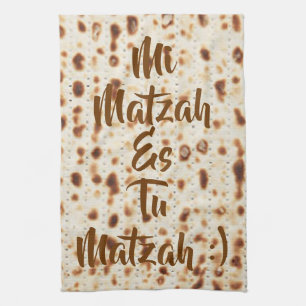 Mi Matzah Es Tu Matzah Tea Towel