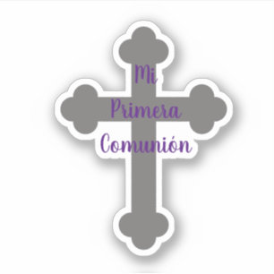Mi Primera Comunion vinyl sticker