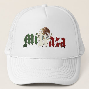 MI RAZA Mexican Flag Trucker Hat
