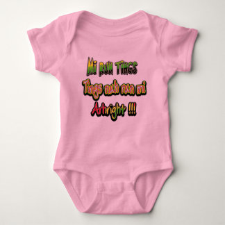mi run tings baby bodysuit