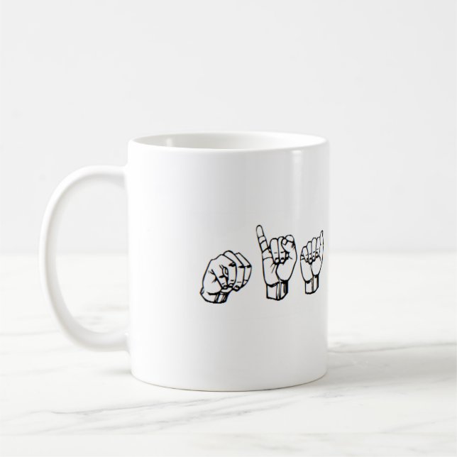 Mia ASL Mug (Left)
