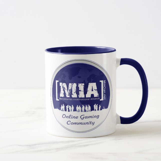 MIA Blue Coffee Mug (Right)