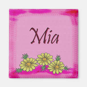 Mia Daisy Magnet