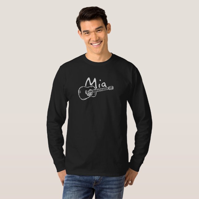 Mia Dark Longsleeve T-shirt (Front Full)