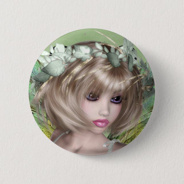 Mia Fairy Pin Badge (Front)
