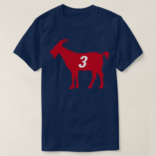 MIA GOAT 3 Black T-Shirt (Design Front)